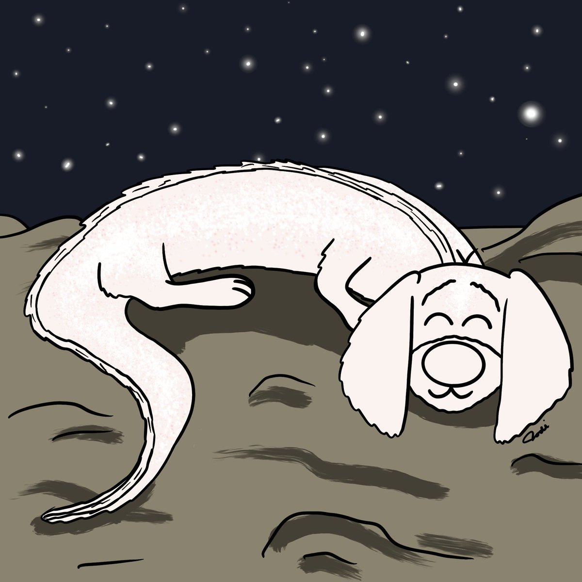 Happy Friday! Here's Falkor from The Neverending Story 👸 #fanartfriday #fanart #falkor #luckdragon #theneverendingstory #digitalart