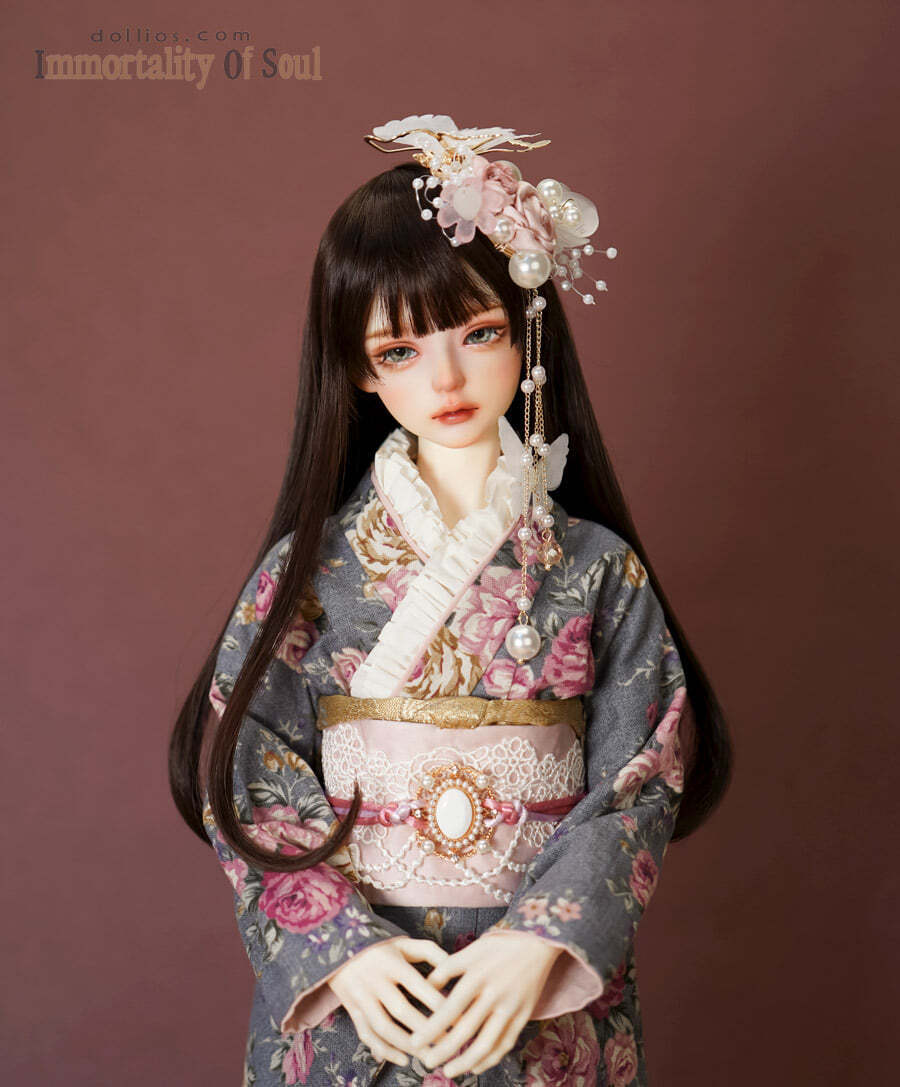 ビスクドール（振り袖姿） ビスクドール（振り袖姿） ビスクドール