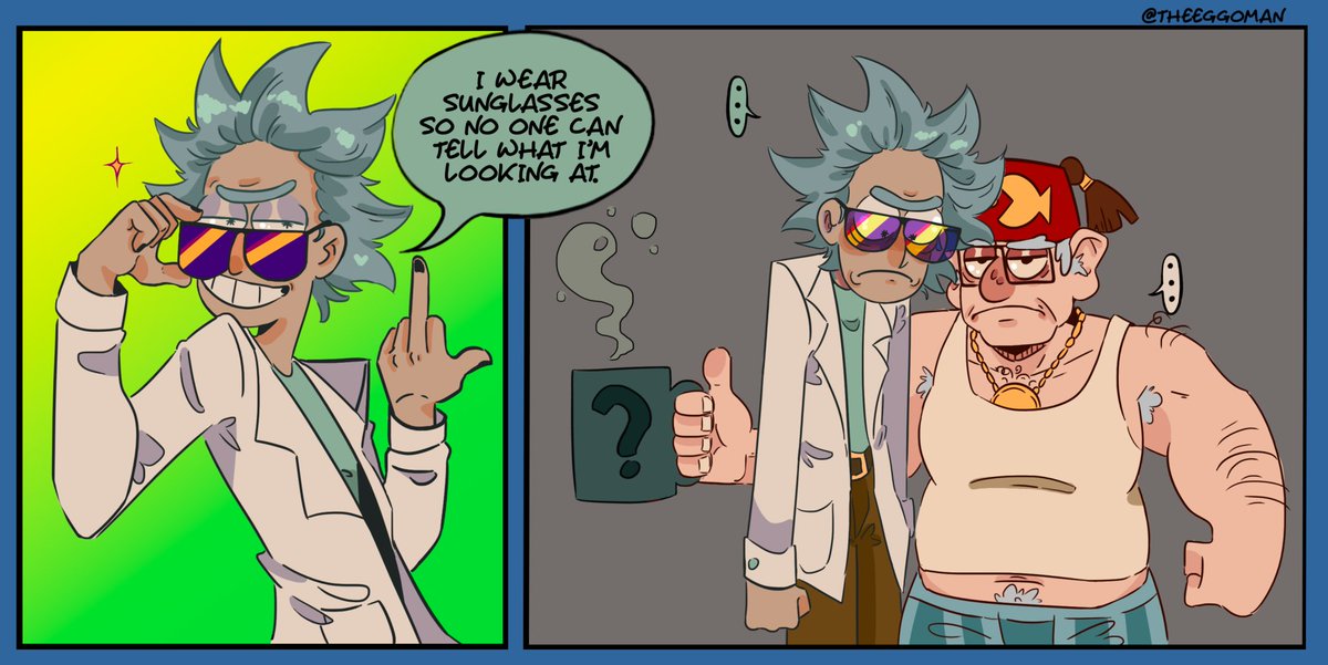 theeggheadedman's tweet photo. This is so dumb.
#stanchez #GravityFalls #rickandmorty https://t.co/zRBoBwN63B