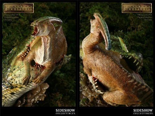 サイドショー・ダイナソーリアの『デイノスクス vs パラサウロロフス