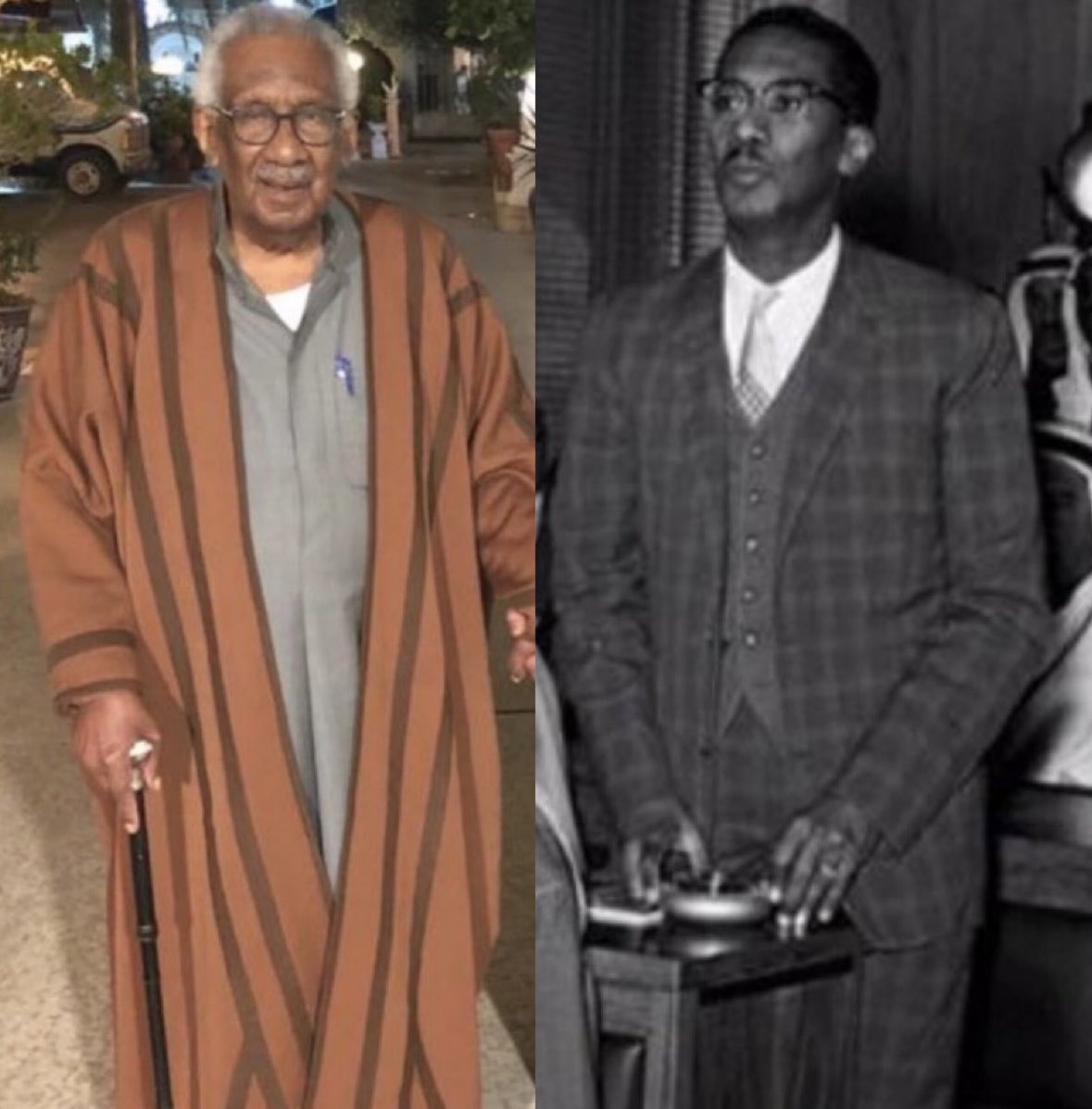 SalehAlmulla's tweet image. بين الصورتين عقود من الوطنية الحقة والعطاء المُخلص..

بين الصورتين، "دستور" عظيم، وأنسان حكيم، ومواقف صلبة، وذكريات جميلة..

رحمك الله يا عم أحمد ..

رحمك الله يا "مُعلم".

د.أحمد الخطيب