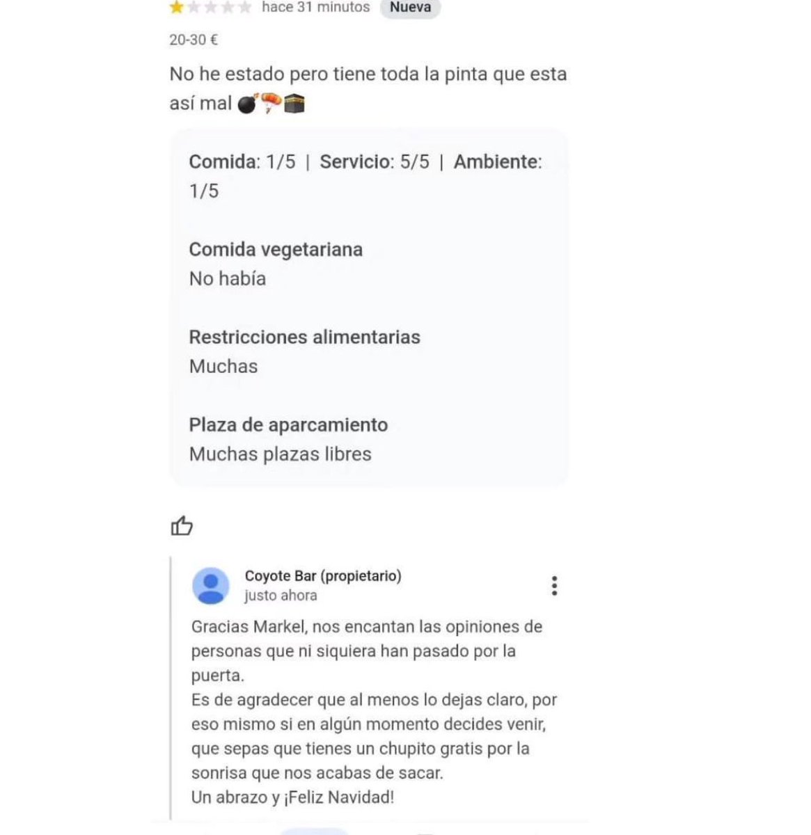 Soy Camarero tweet media