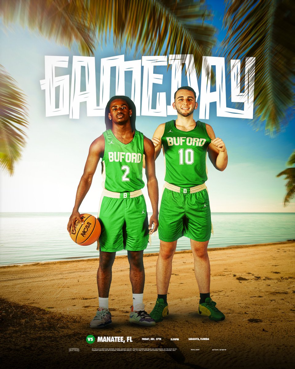 Buford Basketball (@buford_mbb) on Twitter photo ballin at the beach 🌊☀️
vs. <a href="/ManateeMBB/">Manatee Basketball</a> // 5:30 pm // Sarasota, FL
#LevelUp | #WolfNation ballin at the beach 🌊☀️
vs. <a href="/ManateeMBB/">Manatee Basketball</a> // 5:30 pm // Sarasota, FL
#LevelUp | #WolfNation