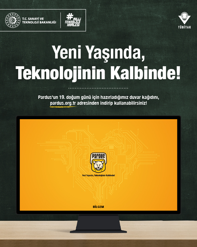 Pardus (@parduskurumsal) on Twitter photo #Pardus'un 19. doğum gününü Teknolojinin Kalbi, <a href="/tubitakbilgem/">TÜBİTAK BİLGEM</a> çatısı altında büyük bir gurur ve heyecanla kutluyoruz.
🎁 Bugüne özel hazırladığımız duvar kağıtlarını pardus.org.tr adresinden indirebilirsiniz.
👉pardus.org.tr/yeni-yasinda-t… #Pardus'un 19. doğum gününü Teknolojinin Kalbi, <a href="/tubitakbilgem/">TÜBİTAK BİLGEM</a> çatısı altında büyük bir gurur ve heyecanla kutluyoruz.
🎁 Bugüne özel hazırladığımız duvar kağıtlarını pardus.org.tr adresinden indirebilirsiniz.
👉pardus.org.tr/yeni-yasinda-t…