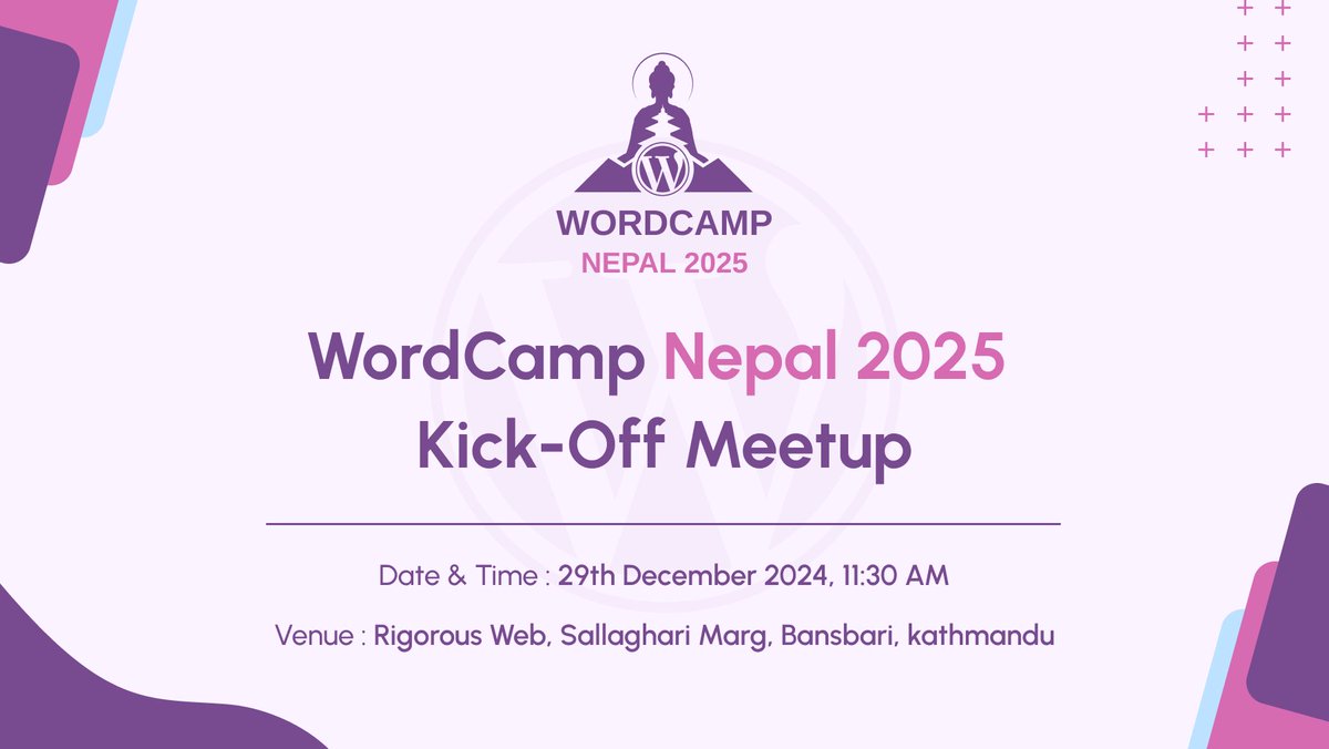 WordPress Nepal tweet media