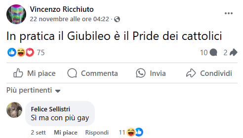Capacità di sintesi.
#Giubileo