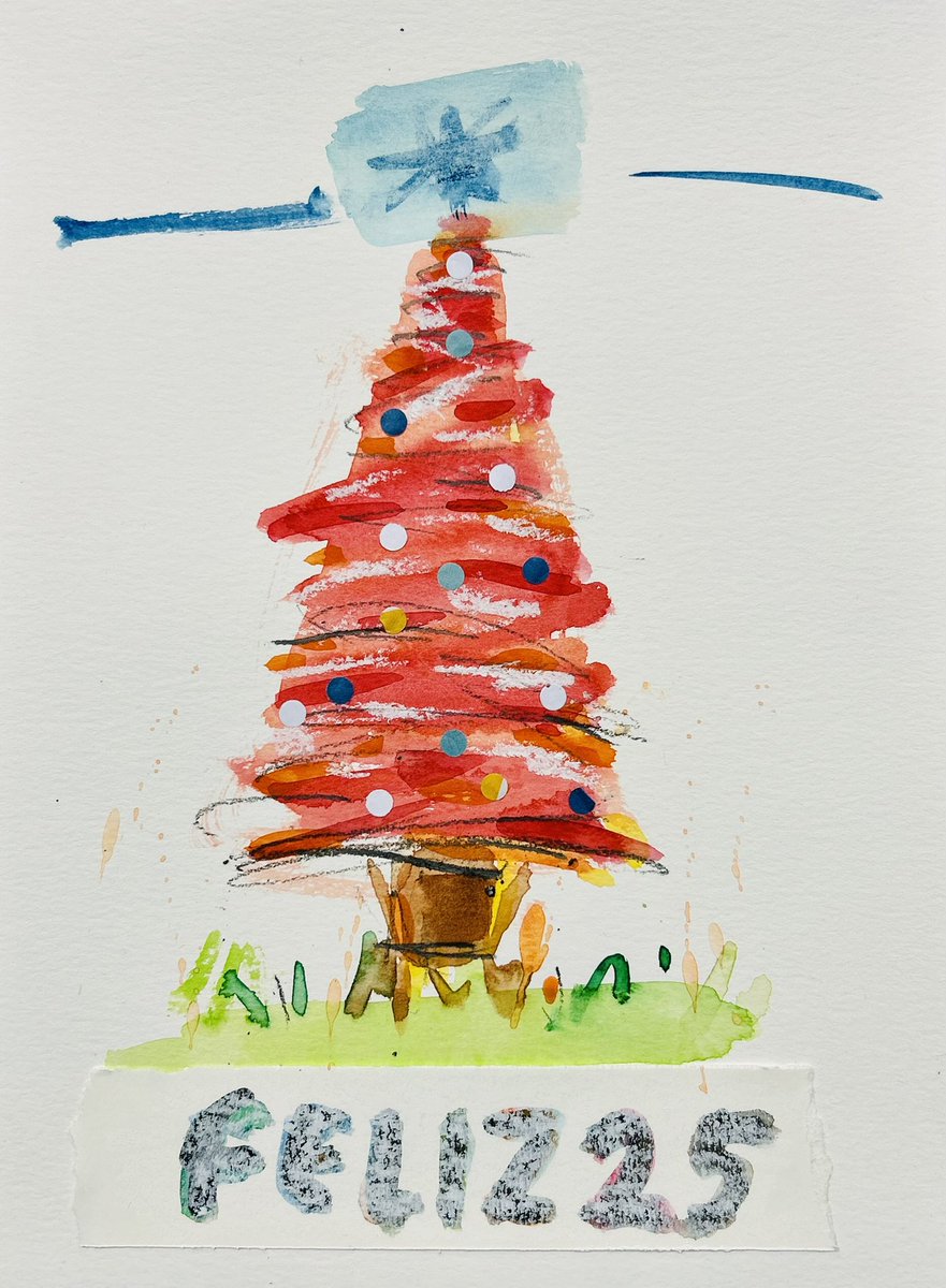 Deseo un Feliz Año 25 a todo el colectivo X #cultura #arte #imagen #año2025