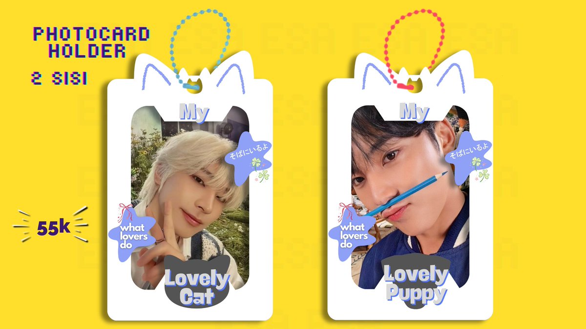 ˚⋆𐙚｡Open PO⋆˚࿔
Photocard Holder Acrylic
💵55k DP 30K
[uk dalam 6x9 Cukup masuk inner sleeve ]

🏡 Sidoarjo
📲 DM for more info

Details are in the form, please read carefully. Link🖇️ forms.gle/N3cBqTCGXtYdkY…
Close PO tba. Slot terbatas!

ˏˋHelp RT &amp; Like are very appreciatedˎˊ