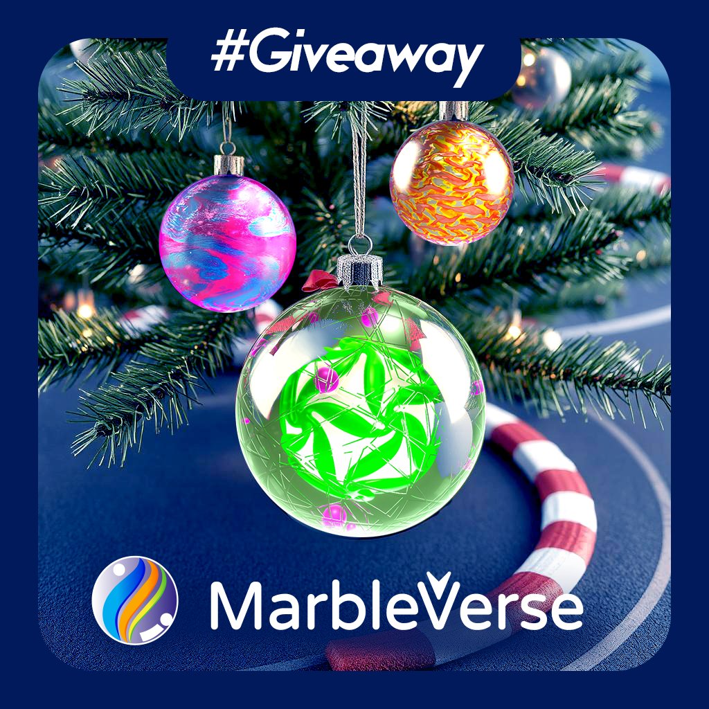 MarbleVerse โ๏ธ๐ On the Market (@marbleverse_io) on Twitter photo ๐โจ Holiday Giveaway Alert! ๐
๐ How to Join:
1๏ธโฃ Follow us.
2๏ธโฃ Like & Retweet this post.
3๏ธโฃ Tag 2 friends who love gaming/NFTs!
๐ Winner wil be announced on 01.01.2025! Happy Holidays and Happy New Year!๐
#NFTGiveaway #HolidayCheer #Polygon #Cronos #NewYear2025 #Giveaway ๐โจ Holiday Giveaway Alert! ๐
๐ How to Join:
1๏ธโฃ Follow us.
2๏ธโฃ Like & Retweet this post.
3๏ธโฃ Tag 2 friends who love gaming/NFTs!
๐ Winner wil be announced on 01.01.2025! Happy Holidays and Happy New Year!๐
#NFTGiveaway #HolidayCheer #Polygon #Cronos #NewYear2025 #Giveaway