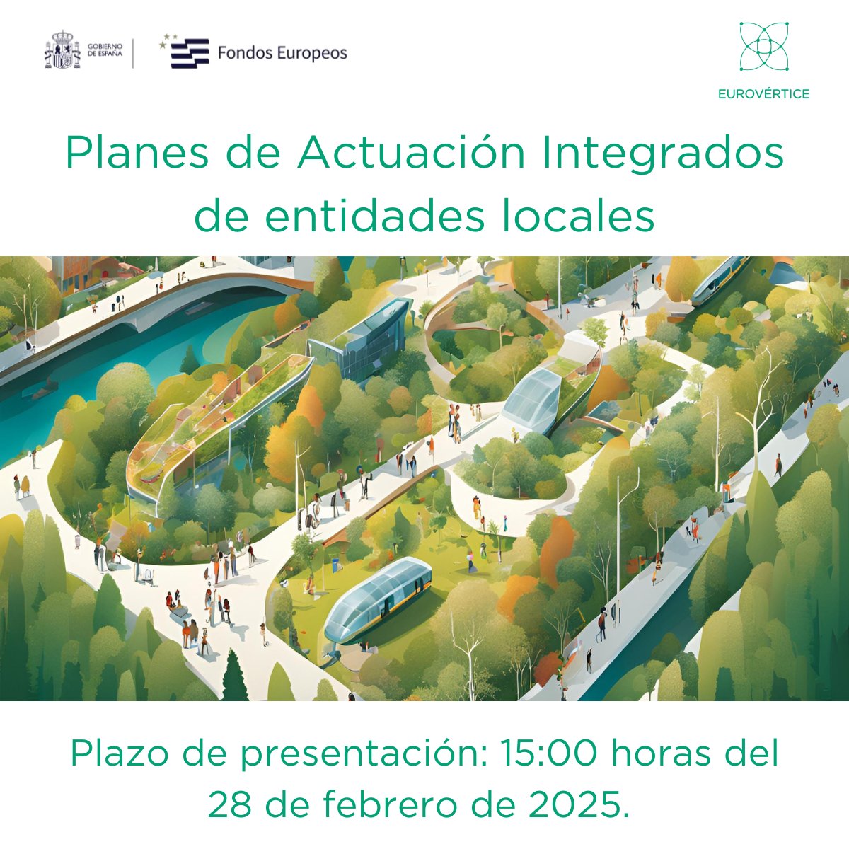 📢 ¡Los Planes de Actuación Integrados de entidades locales, las #nuevasEDUSI, ya tienen plazo de presentación! 

📅 28 de febrero de 2025.

🔗 Accede a los documentos de la convocatoria: lnkd.in/dhpmG2Q2

#EDIL #PAI #desarrollourbano #edti #eti #FEDER