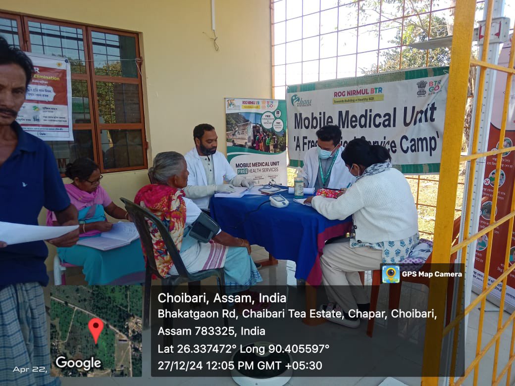 NTEP48152085145's tweet photo. A few glimpses of today’s ‘100 days Intensified Campaign on TB Elimination’ and pledge was taken by Health Staff . And a hoarding was put at Bagribari Ma Mahamaya Dham for public awareness @CMOfficeAssam @TbDivision @nhm_assam @dckokrajhar 
27/12/2024 https://t.co/VaVKf08dUP