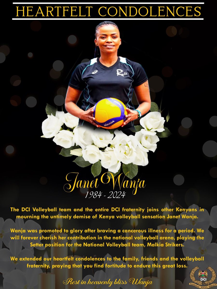 DCI_Kenya's tweet photo. Rest in heavenly bliss Janet Wanja https://t.co/e69hLAkoK1
