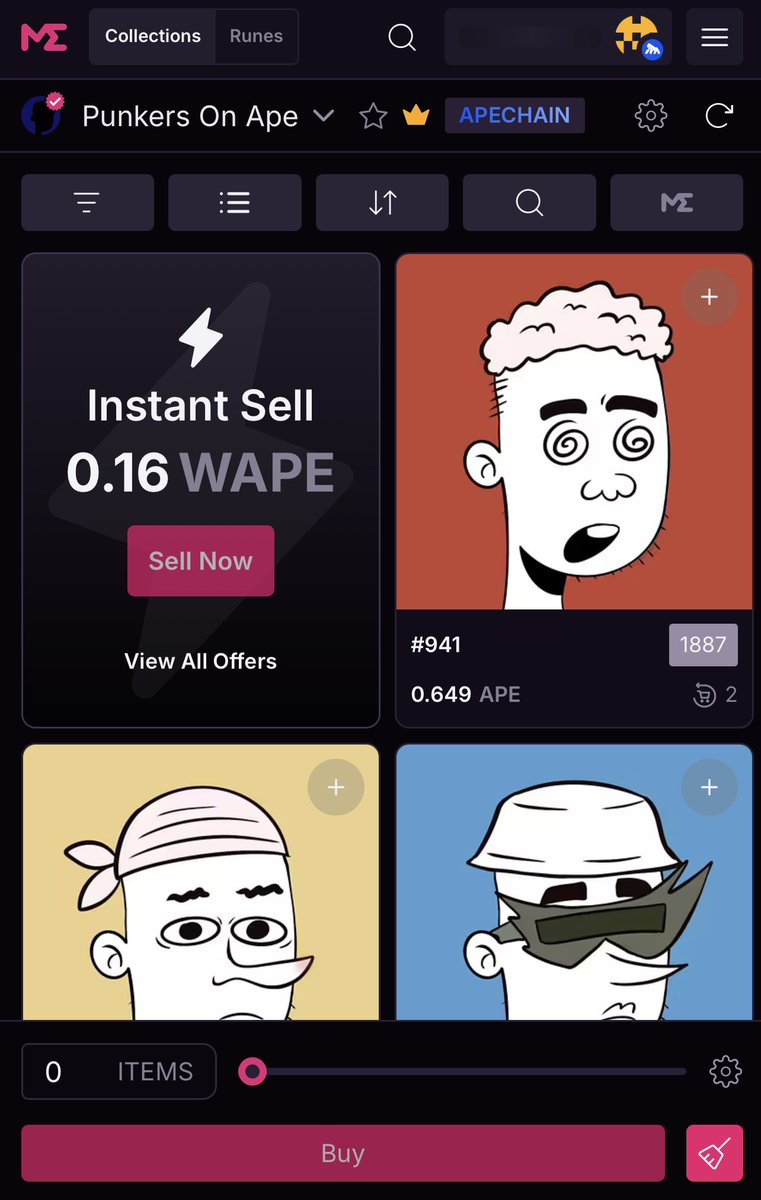 Some cool stats:

25 sweeps away from 1 ape floor
50 sweeps away from 2 ape floor
70 sweeps away from 3 ape floor

Not bad for a Freemint

Only real degens will understand the value of Punkers

Be there 🫵🫵

New holders show your punkers in the comment section to be added in GC