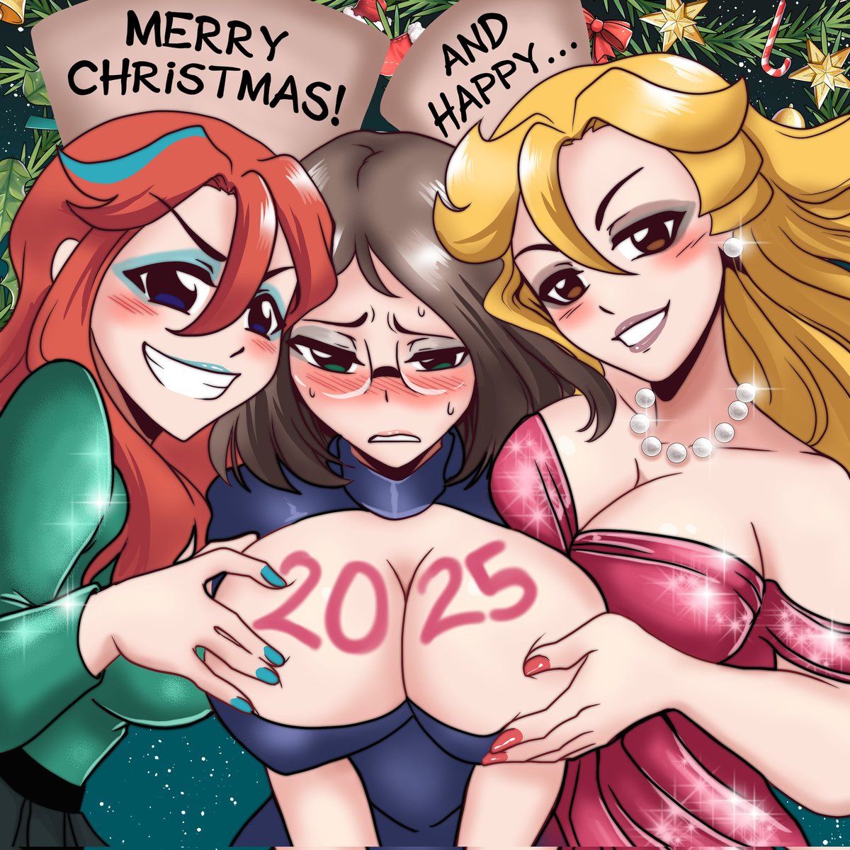 OneVsThree's tweet image. Silly Christmas Time - One Vs. Three

The spicy version is available on our Patreon!
Consider to support us to see more pics!
#onevsthree