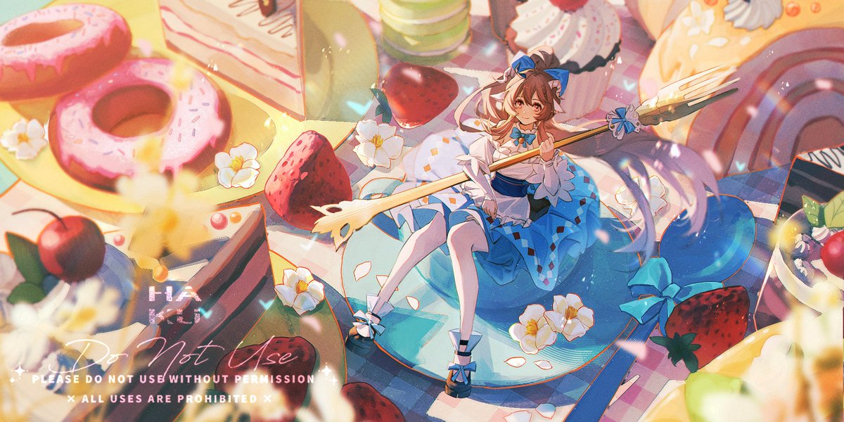 muc12B's tweet image. Eyjafjalla&apos;s Adventures in Wonderland🍓
 #アークナイツ #Arknights #明日方舟