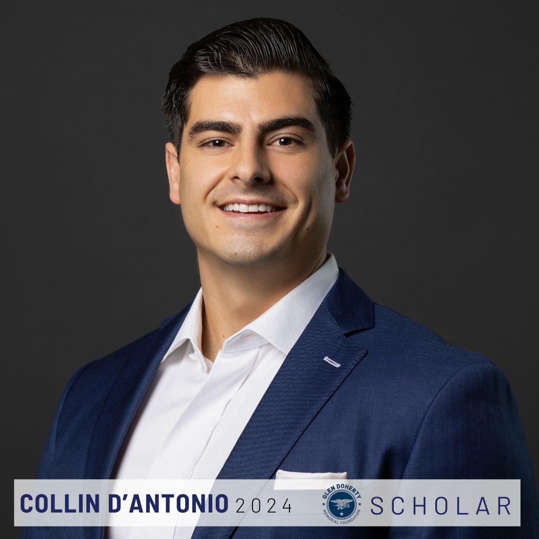 GDMFtweet's tweet image. Introducing GDMF Scholar, Collin D’Antonio.

Read about our scholar: glendohertyfoundation.org/scholar-collin…

@UMich @WestPoint_USMA 

#GDMF #GDMFFamily #WWGD #GlenWouldGo #SpecialOps #GlenDohertyMemorialFoundation #NavySEAL #GDMFScholars