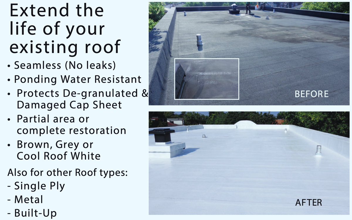 luso_roofing's tweet image. Do you have a Flat Roof? Did you know we provide ROOF RESTORATION SYSTEMS?!
🧑‍💻 lusoroofing.com
📲 647.866-6213
#roofingitright #roofingcontractor #construction #toronto
#roofmaintenance 
#roofing #roofingtoronto #torontoroofing #roofinspection #roofrepairs #roofleak