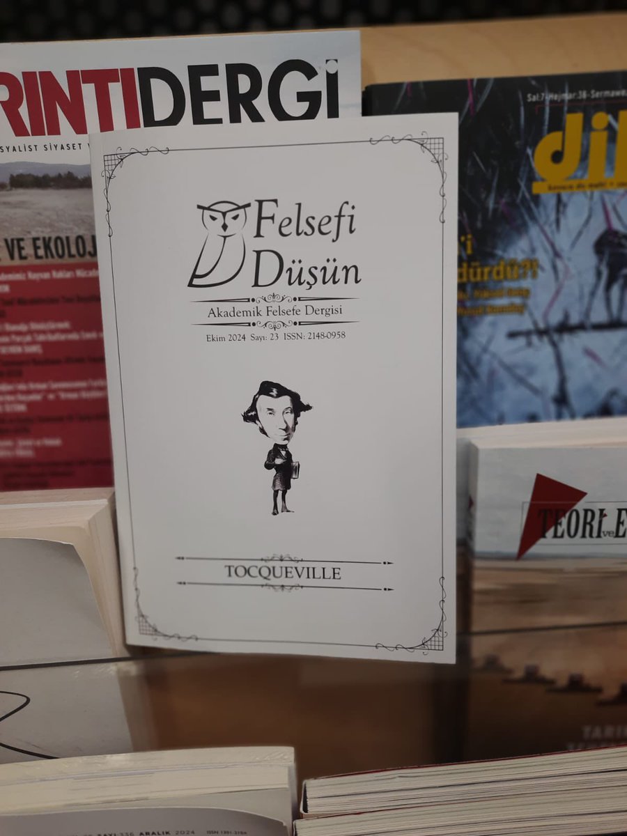 Dergimizin Tocqueville sayısı <a href="/pandorakitabevi/">Pandora Kitabevi</a>’nde