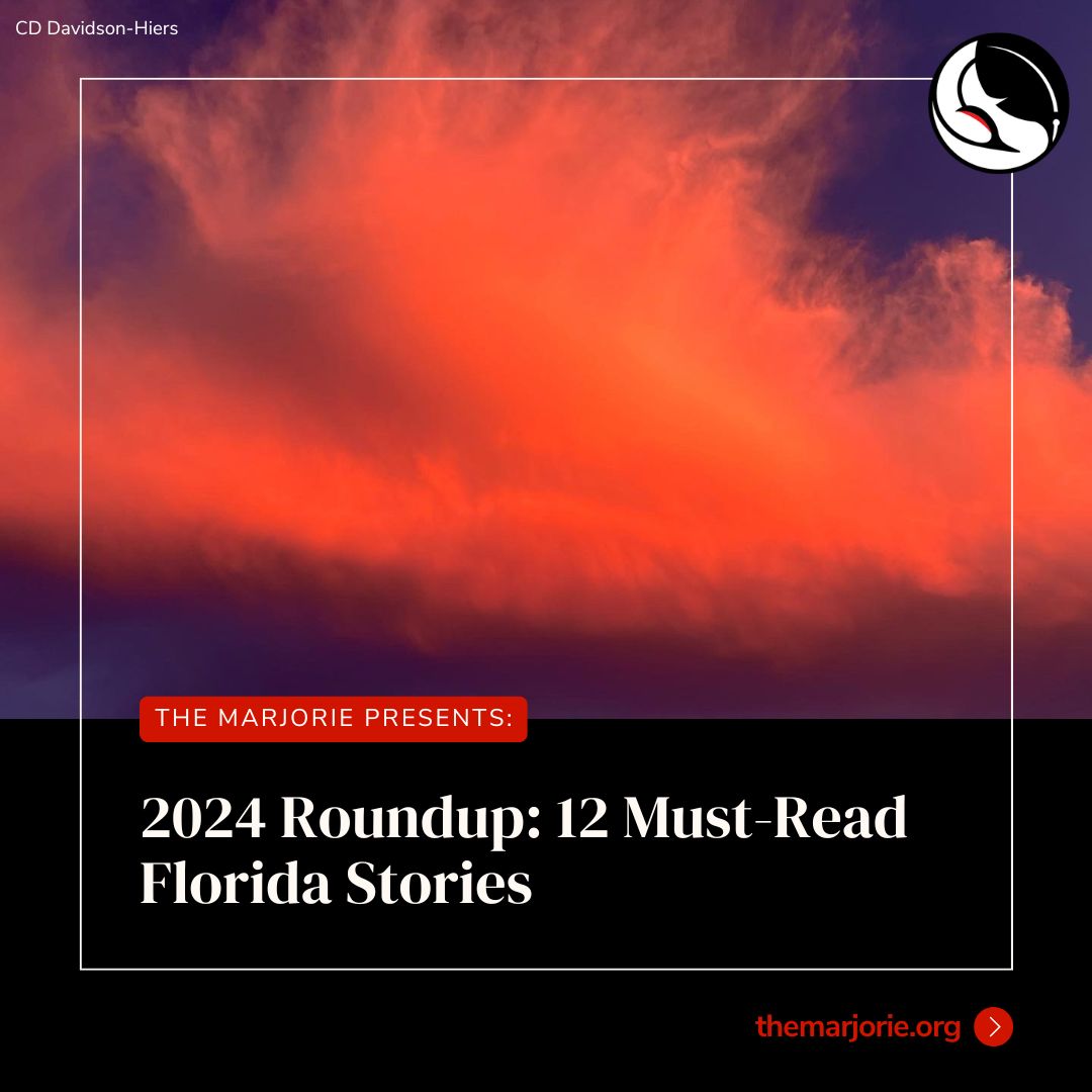 📢 Announcing our favorite Florida stories of 2024! 🌴✨

Our team has compiled 12 must-read stories highlighting this year’s most reflective and impactful reporting on Florida’s environment. Celebrate these incredible journalists with us!  ➡️ themarjorie.org/2024/12/19/202…