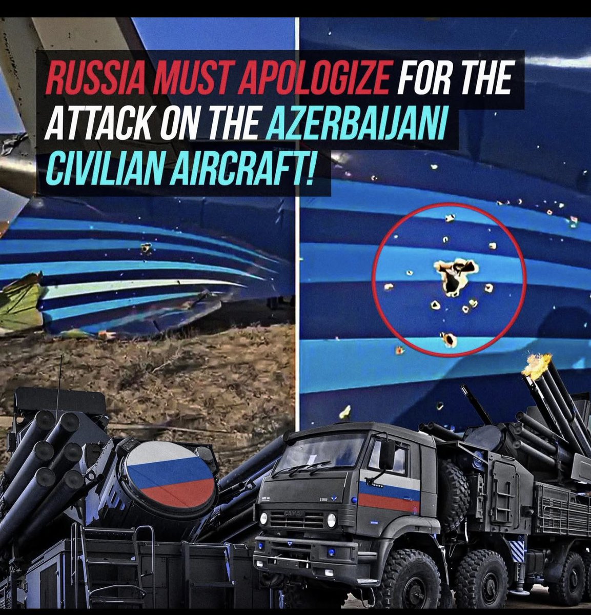 #RussiaMustApologizeToAzerbaijan