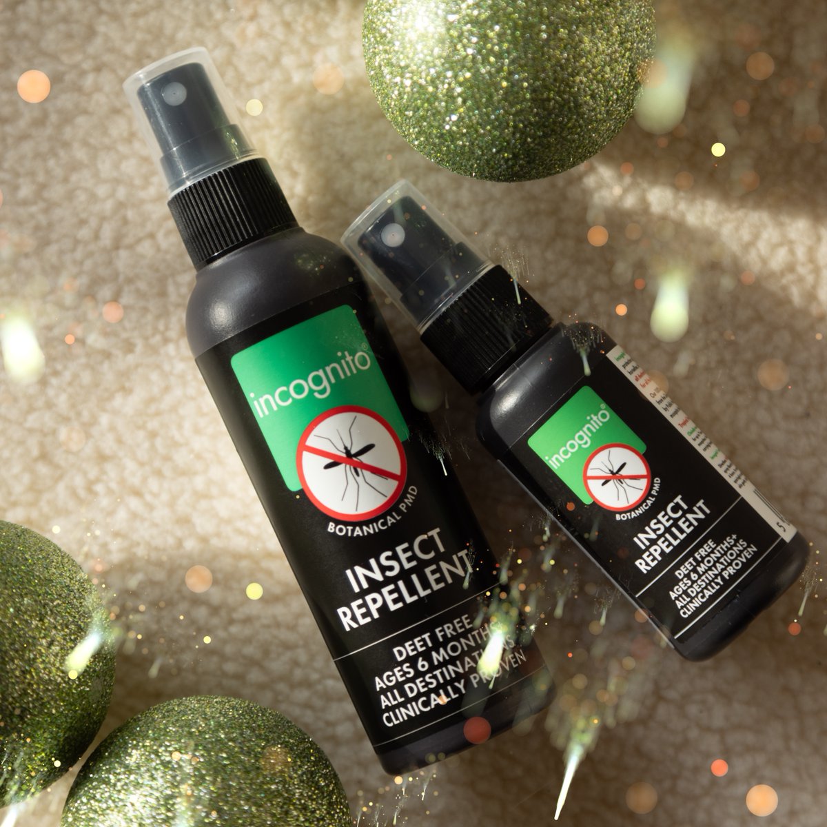 incognitoUK's tweet image. The Holiday Season is nearly over! Stock up on incognito today. 🎁🎄 

#insect #insectrepellent #sustainability #protection #sustainable #natural #incognito #christmas #festive #holidays #presents