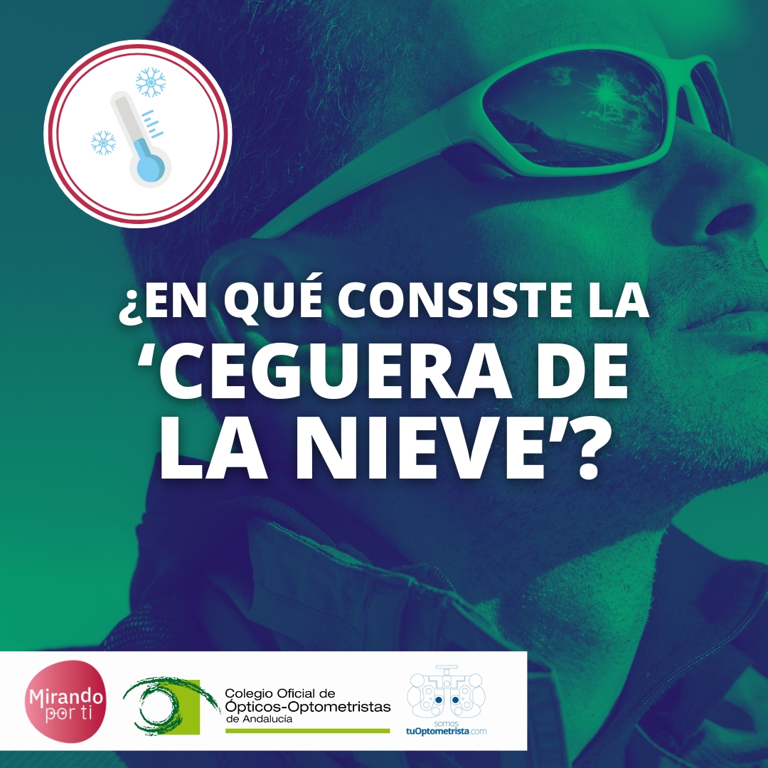 ❄️☃️👁️ Se conoce como 'ceguera de la nieve' a la variante de #fotoqueratitis provocada por una excesiva presencia de rayos UV al reflejarse en el hielo y la nieve.

ℹ️ Mucha más información en: tuoptometrista.com/mirando-por-ti/ ❄️❄️