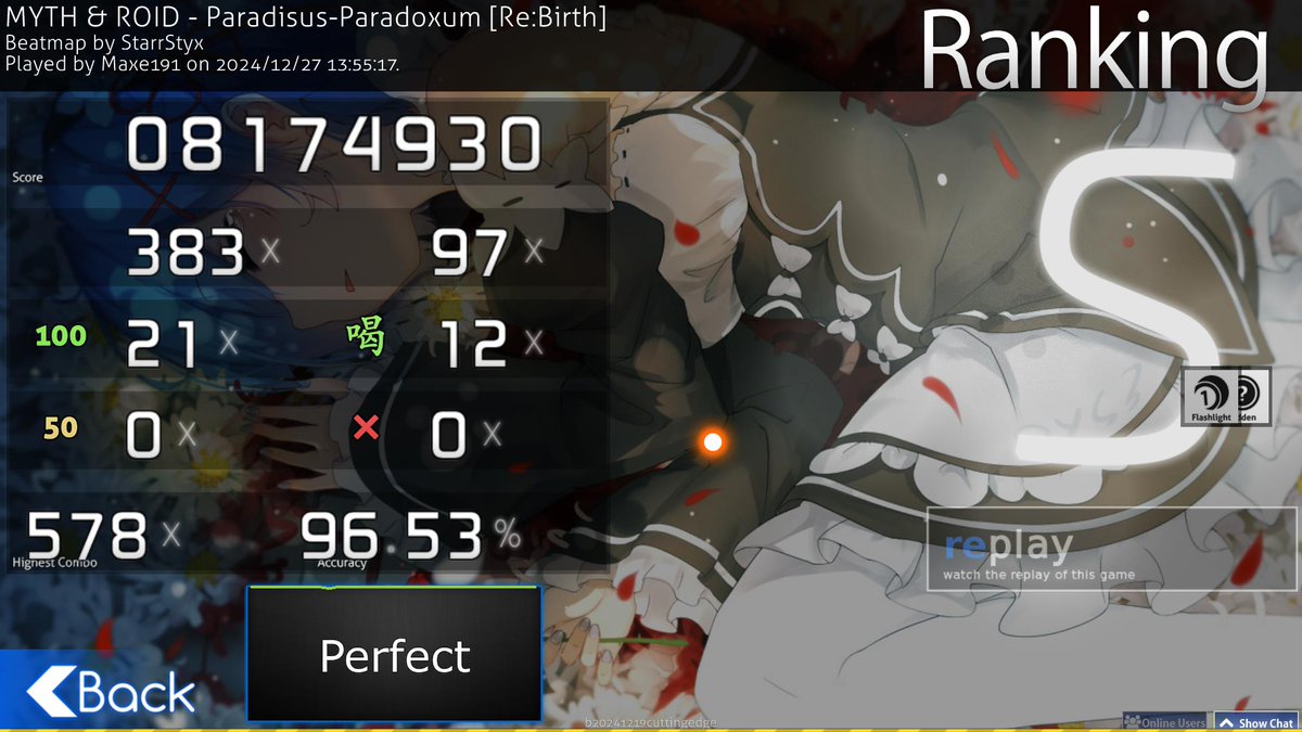 I remember that 7.5 years ago I thought I'd never get that score lol

also ofc my worst acc run is the run I fc but I am already used to it so it's whatever
