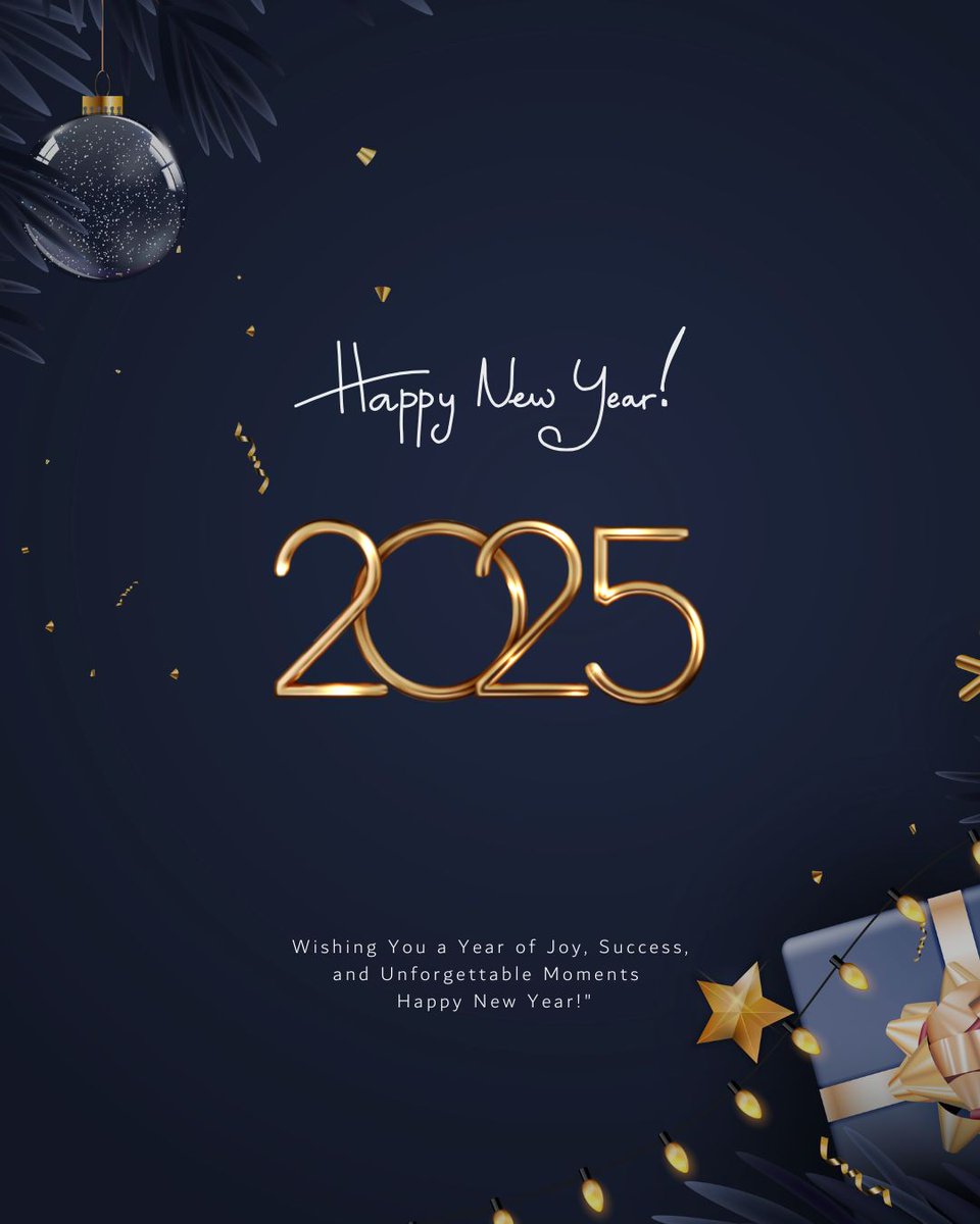 🎆🥂 Step into 2025 with Steigenberger Hotels and Resorts! 🥂🎆

Start the year with elegance, comfort, and a sense of adventure. Here's to a year filled with happiness, health, and unforgettable journeys! 🌍✨

Happy New Year! Cheers to 2025! 🎉❤️
#Newyearsgreeting
