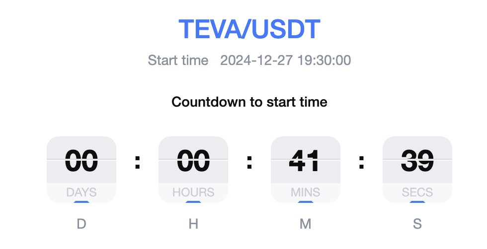 🔥Claim Your $TEVA Airdrop Now! 🚀

𝗖𝗹𝗮𝗶𝗺 𝘆𝗼𝘂𝗿 𝘀𝗵𝗮𝗿𝗲 𝗼𝗳 $𝗧𝗘𝗩𝗔 𝘁𝗼𝗸𝗲𝗻𝘀 𝗮𝘁 claim.tevaera.com

🕢 Don't Miss the $TEVA Listing at 7:30 PM IST

🚨 $𝗧𝗘𝗩𝗔 𝗡𝗼𝘄 𝗔𝘃𝗮𝗶𝗹𝗮𝗯𝗹𝗲 𝗼𝗻 𝗠𝗮𝗷𝗼𝗿 𝗘𝘅𝗰𝗵𝗮𝗻𝗴𝗲𝘀:

🪙 KuCoin: Snatch here 👉