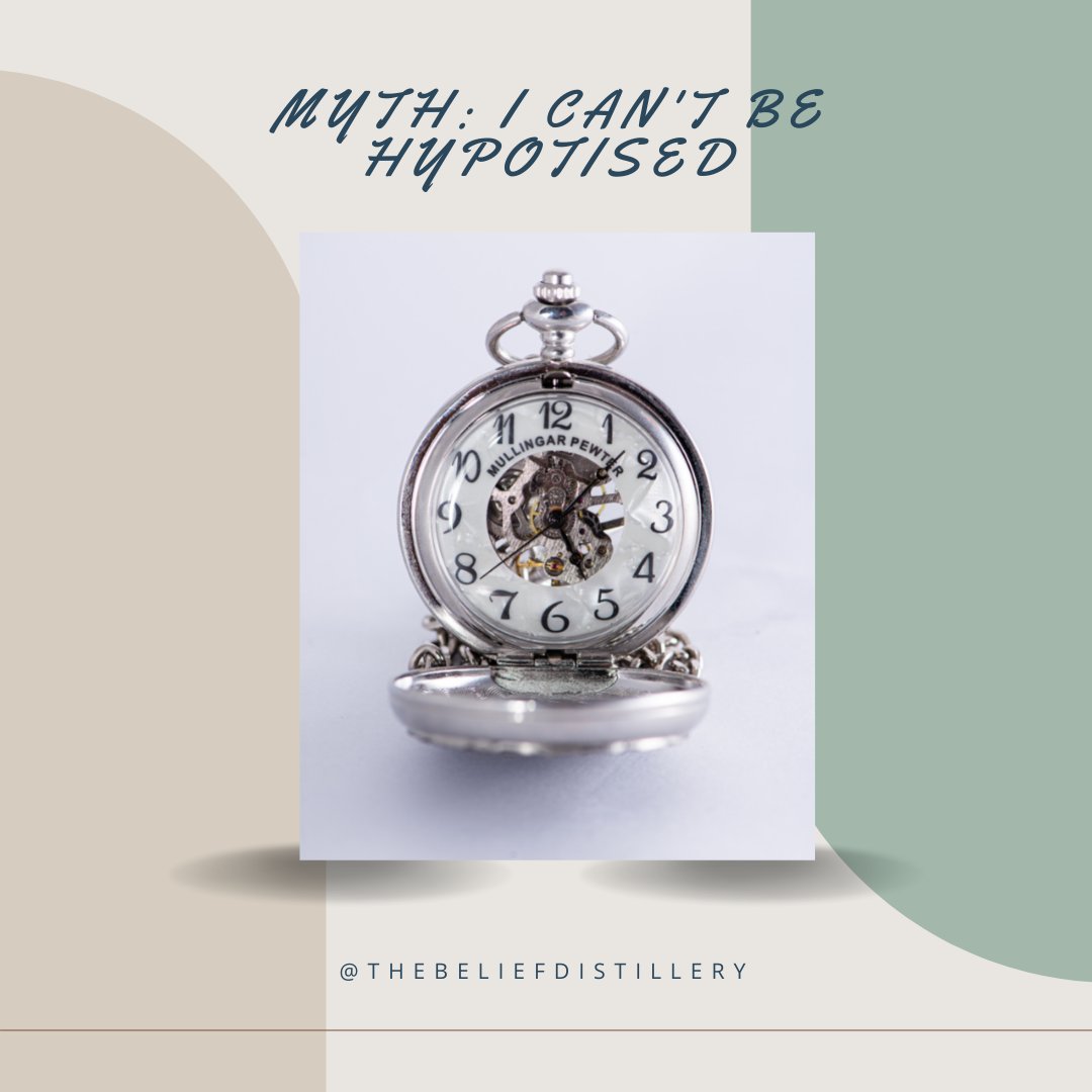TheBeliefDisti1's tweet photo. "I can't be hypnotised"
If you think you can't be hypnotised; have you 'gone on auto-pilot' or 'zoned out'? This is the same exact state I help induce people into under a different name. Everyone can be hypnotised, it is a natural state. #RTTWorks, #IAMENOUGH, #Hypnotherapy https://t.co/oMQHGzbz2j