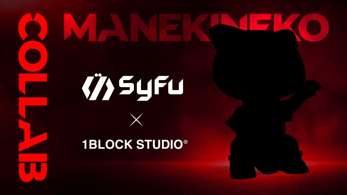 限定版MANEKINEKOが動き出す…🐾
正体が明らかになる瞬間をお楽しみに⚡️
#MANEKINEKO #SyFu