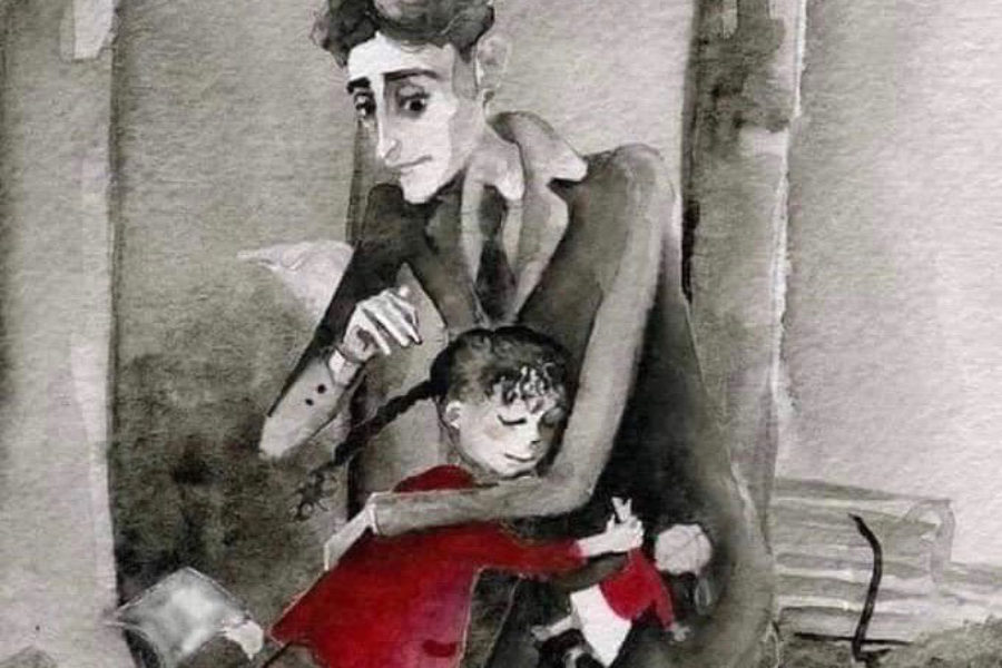 Cultination1's tweet photo. À 40 ans, Franz Kafka qui ne s’est jamais marié et n’a pas eu d’enfants, traversait un parc à Berlin lorsqu’il a rencontré une petite fille qui pleurait parce qu’elle avait perdu sa poupée préférée ➡️ https://t.co/FUiG8A8AeQ