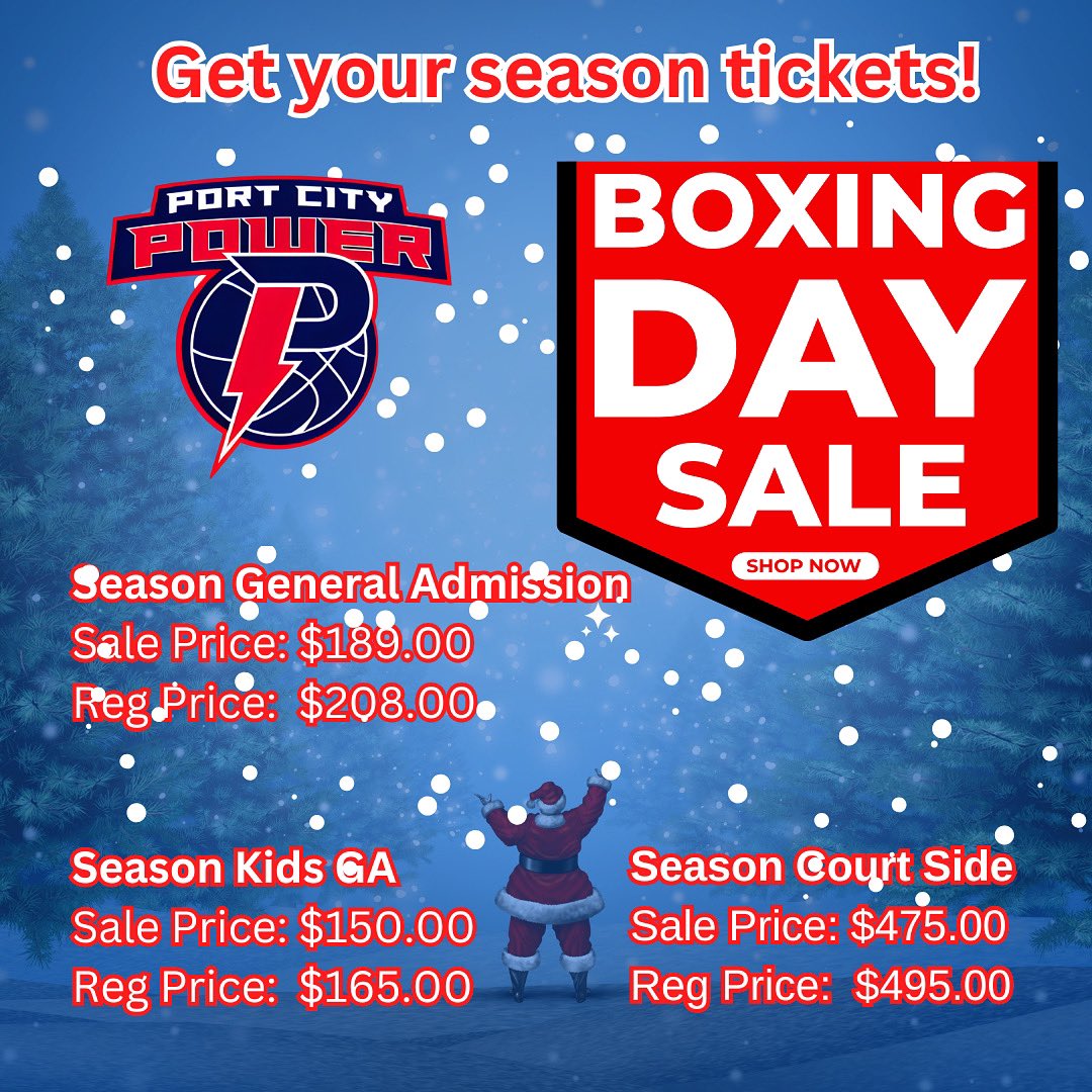 PortCityPowerSJ's tweet photo. Contact #tdstation to purchase at 1-506-657-1234 or online at **Head over to TD Station or buy online now.**
https://t.co/KdGvbqmEu2 @CraigYoung8 @peterfitz @Bryan8Soucy @kurtpeacock @JackTilleyHoops @DavidHickeySJ @DavidHaley14 @dondarlingSJ @GregNortonSJ @MelnortonNB @RNS_Hoops https://t.co/tOhbASiQSu