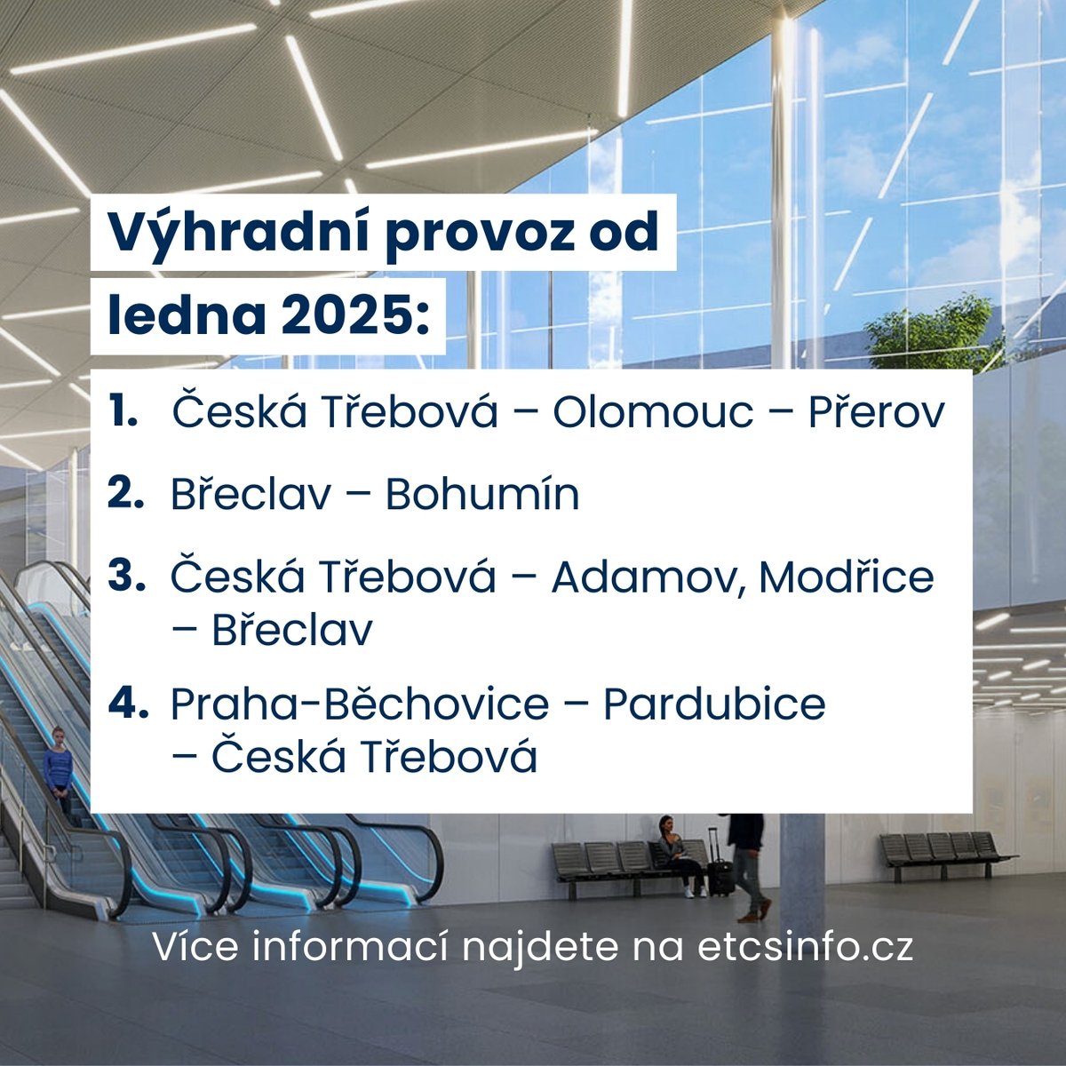 ceskedrahy_'s tweet image. 🛡️ Výhradní provoz ETCS startuje už za pár dní!

Zjistěte více na 👉 etcsinfo.cz 

@Spravazeleznic 

#InovaceNaŽeleznici #Bezpečnost #ETCS