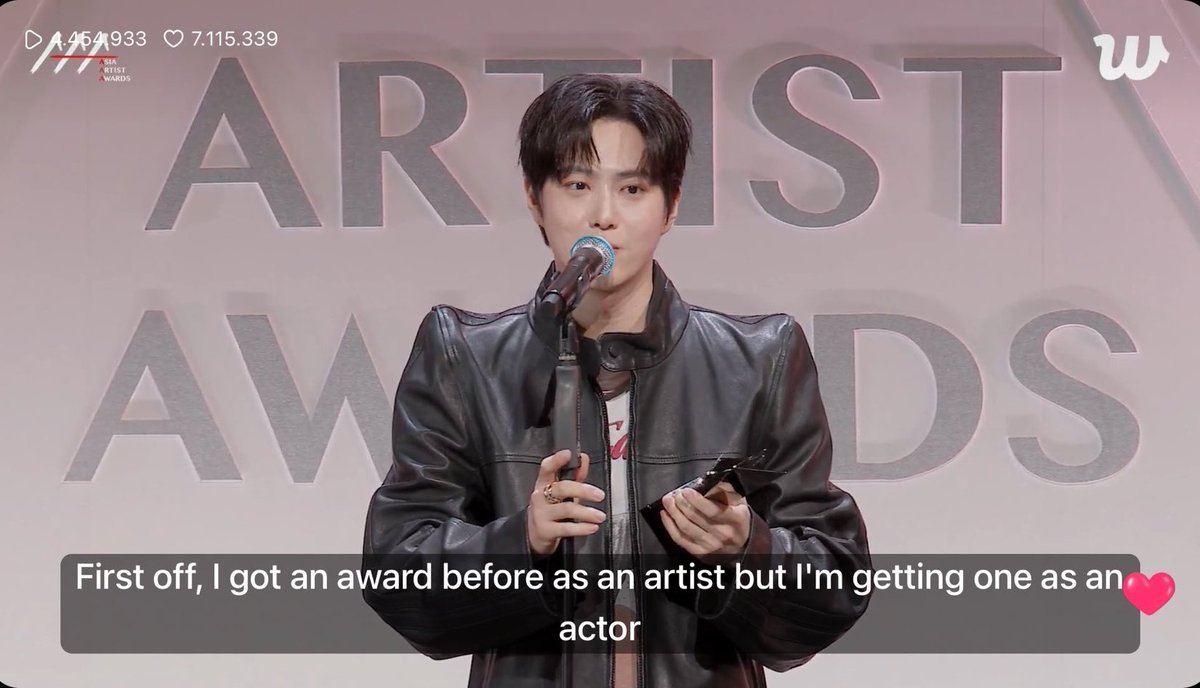 SUHO won Best Actor Award at the 2024 Asia Artist Awards! 🏆🥳

His second award for the night! 🎉 Congratulations ACTOR SUHO!!! 😭

#SUHOinAAA #AAA2024
#EXO #엑소 <a href="/weareoneEXO/">EXO</a>