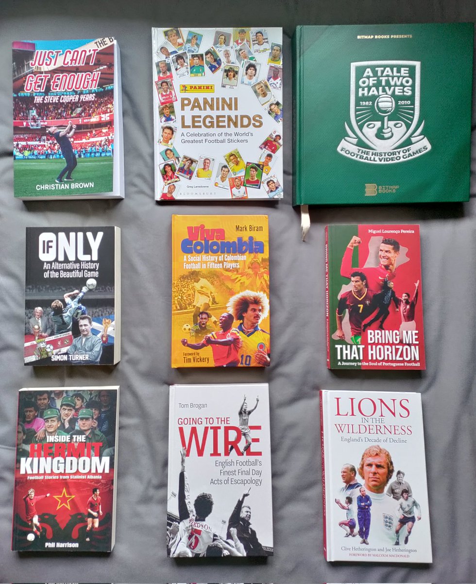 NB Football Shirts ๐ (@nb_shirts) on Twitter photo Nice few books for Christmas as well this year (as usual ๐), a special shout-out to <a href="/bitmap_books/">Bitmap Books</a> as A Tale of Two Halves is a masterpiece
<a href="/hivestores/">Hive.co.uk</a> <a href="/PitchPublishing/">Pitch Publishing ๐ Sports Books</a> <a href="/BloomsburySport/">Bloomsbury Sport</a> @chris78901 <a href="/TomBrogan/">Tom Brogan</a> Nice few books for Christmas as well this year (as usual ๐), a special shout-out to <a href="/bitmap_books/">Bitmap Books</a> as A Tale of Two Halves is a masterpiece
<a href="/hivestores/">Hive.co.uk</a> <a href="/PitchPublishing/">Pitch Publishing ๐ Sports Books</a> <a href="/BloomsburySport/">Bloomsbury Sport</a> @chris78901 <a href="/TomBrogan/">Tom Brogan</a>