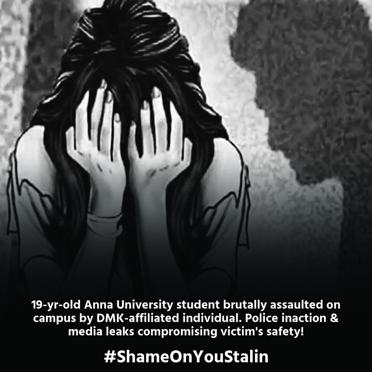 anshulchaudry's tweet photo. ABVP activists were arrested for peacefully protesting, but our resolve is stronger than ever. We
stand firm in our fight for justice and democracy. This is not just about one incident; it’s about the
future of student safety and rights!
#ShameOnYouStalin https://t.co/0GxKnNXrlT