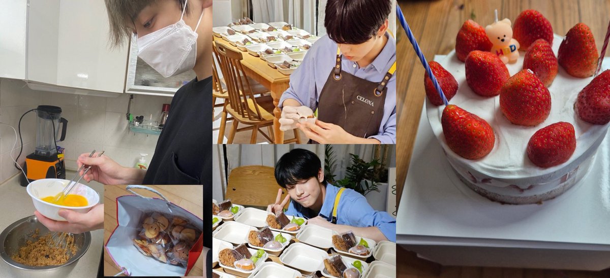 txtdcm's tweet photo. soobin baking for

txt members              moas                 himself https://t.co/q2NOB2Q0r3