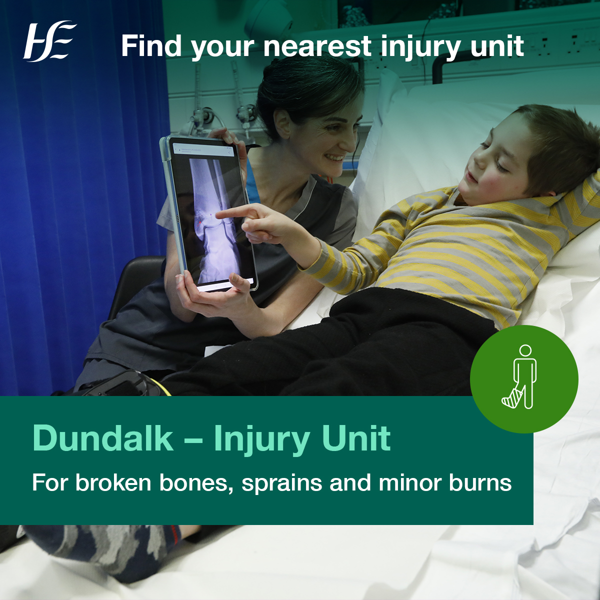 Injury units treat recent injuries (less than 6 weeks old) that are not life-threatening such as breaks, sprains or minor burns. You can get expert care like X-rays and wound treatment.   Find your nearest injury unit: bit.ly/4dwpoH0