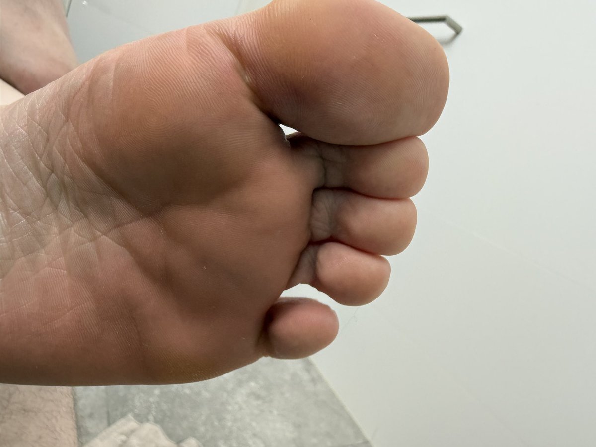 I need a foot massage. Using your tongue isn’t optional.