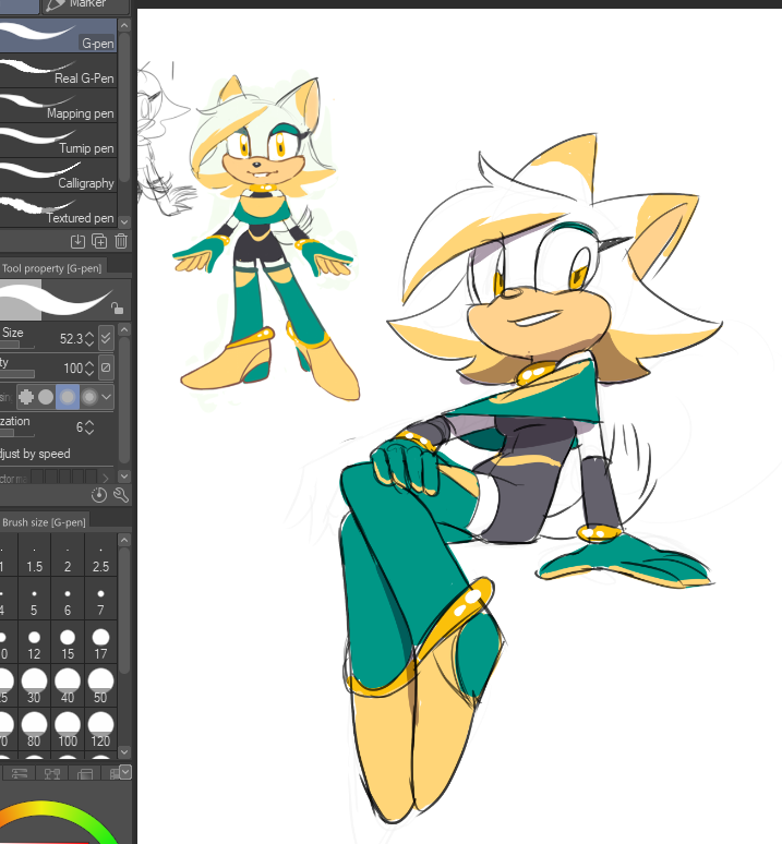 Bibiquake's tweet photo. Doodled my girl, Joy

#sonicOC https://t.co/8X2YgaJ0aK