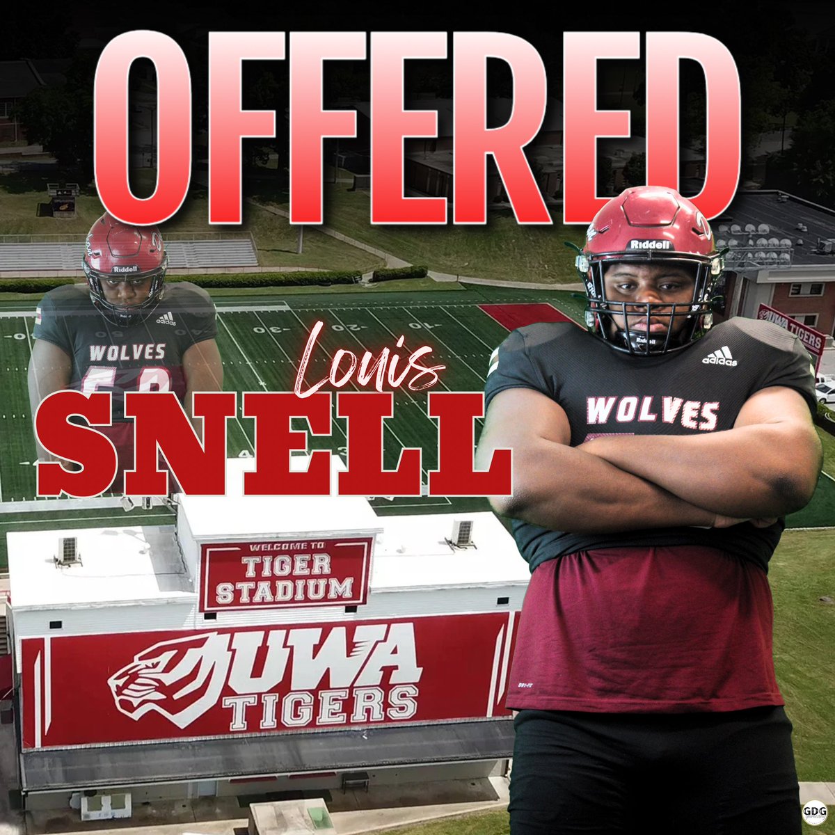 Congrats to <a href="/LouisSnell8/">Louis Snell</a> on earning a COMMITABLE offer from West Alabama