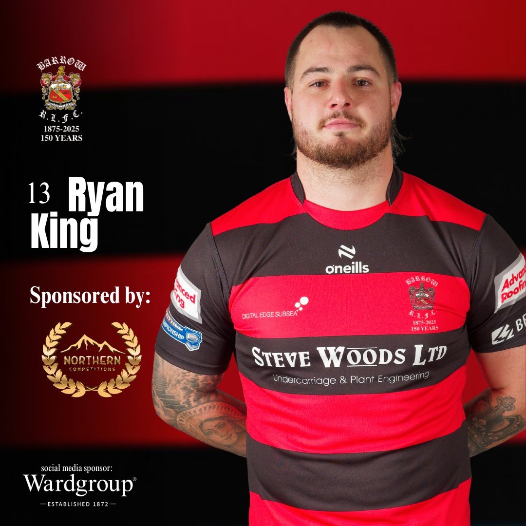 BarrowRaiders's tweet image. 𝟏𝟑 | 𝐑𝐲𝐚𝐧 𝐊𝐢𝐧𝐠 🤝 Northern Competitions

Bringing back the mullet. Scored more tries than Andrew Bulman over the last couple of seasons. Another one of those Australians that claims to be Italian. Has a head only a mother can love.