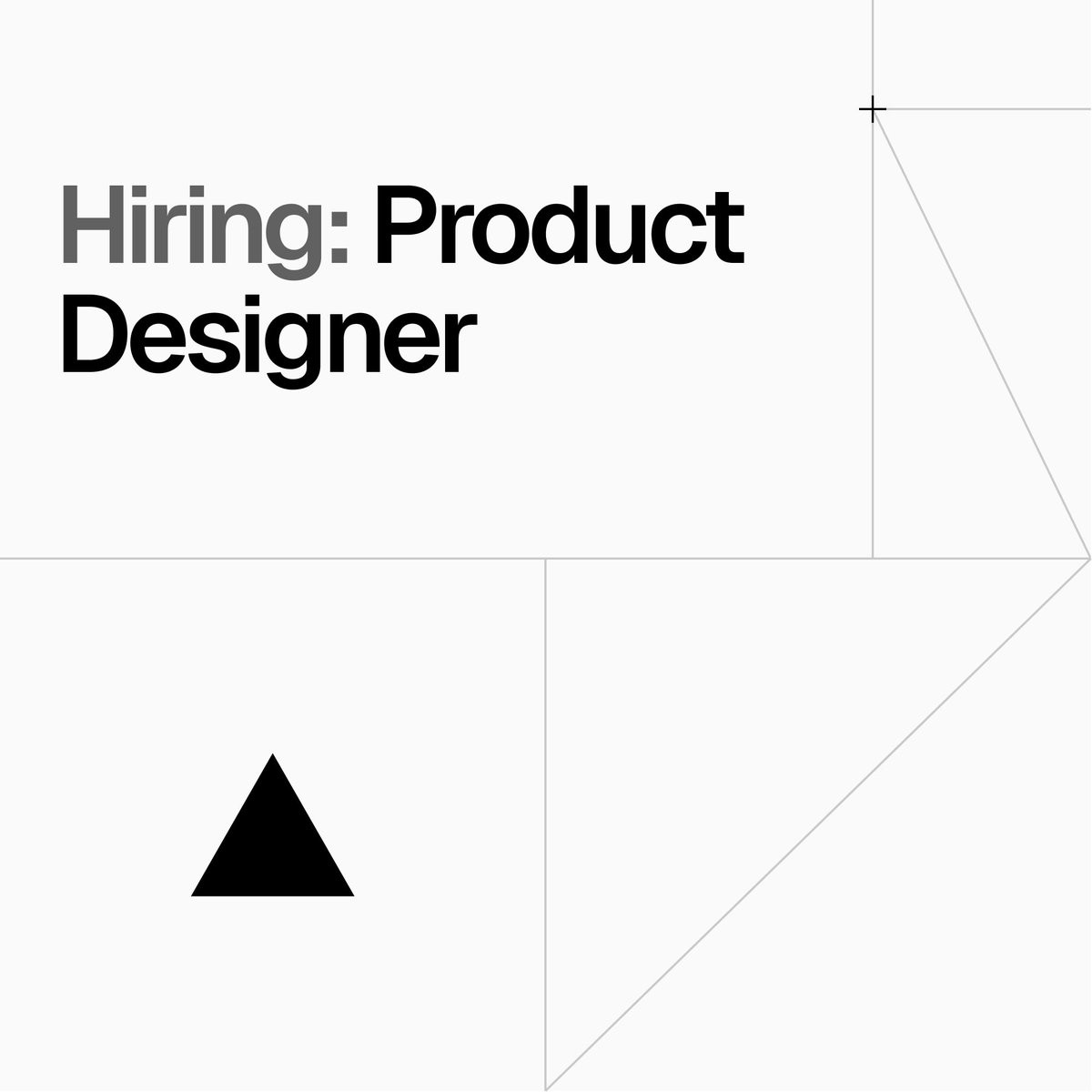 Join the ▲ design team 🖤