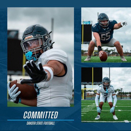 BACK IN THE 605📍110% COMMITTED‼️
<a href="/TerrenceIsaac1/">Coach Isaac SR.</a> <a href="/DSUFootball/">Dakota State University Football</a> <a href="/DakSt8Football/">Josh Anderson 🇺🇸</a> <a href="/Swannyfootball/">Brock Swanson (Swanny)</a>