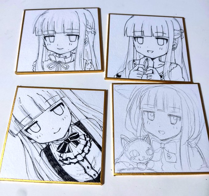 充電中にちょっとだけ雪美色紙やった 