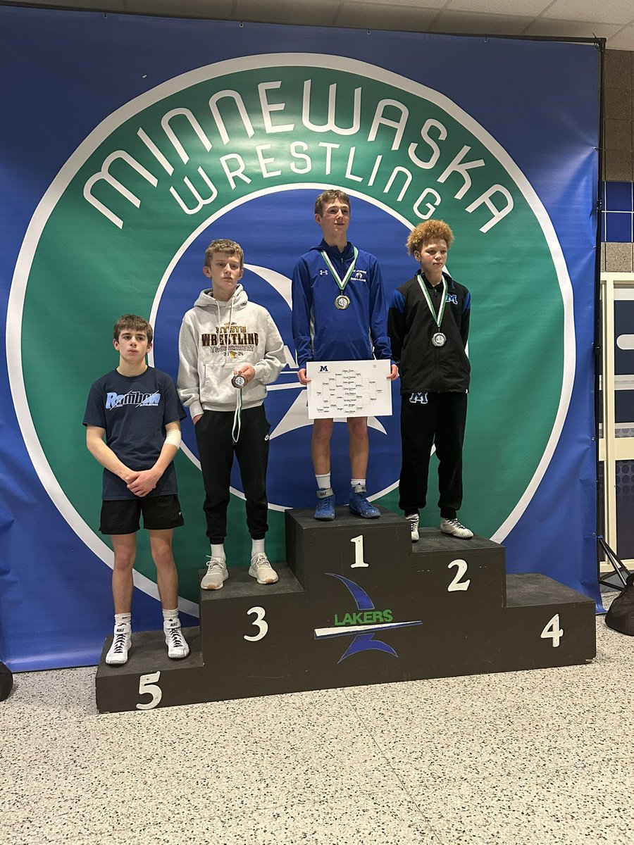 AlbanyHuskies's tweet photo. January 10th huskie wrestling traveled to Minnewaska for the Minnewaska Invitational. Colton Carlson placed 5th at 107, Maverick Koschevar placed 4th at 172 and Connor Plumski did it again placing 1st at 189!! Good job today boys, keep it up!!! https://t.co/2KxWeOt4ip