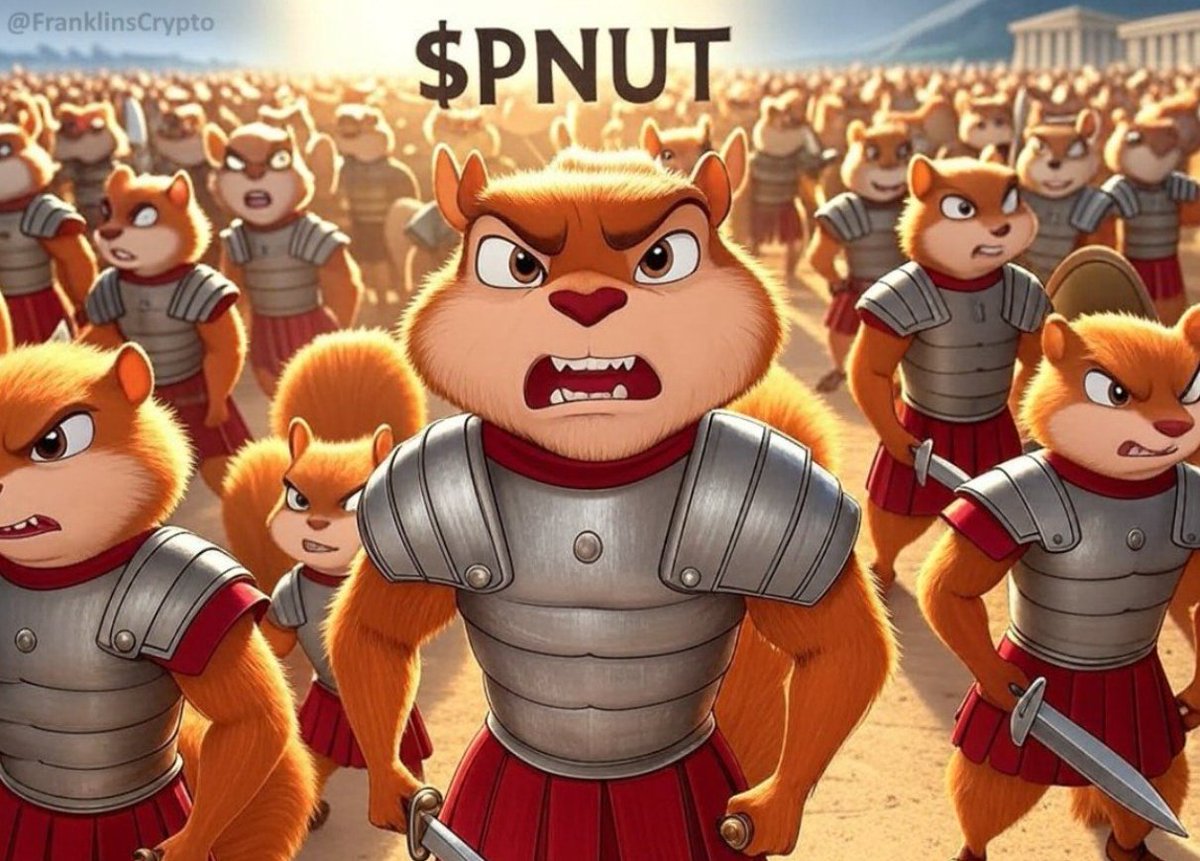 FranklinsCrypto's tweet image. The $PNUT and $FRED army&apos;s are getting ready to start the 2025 bull-market.