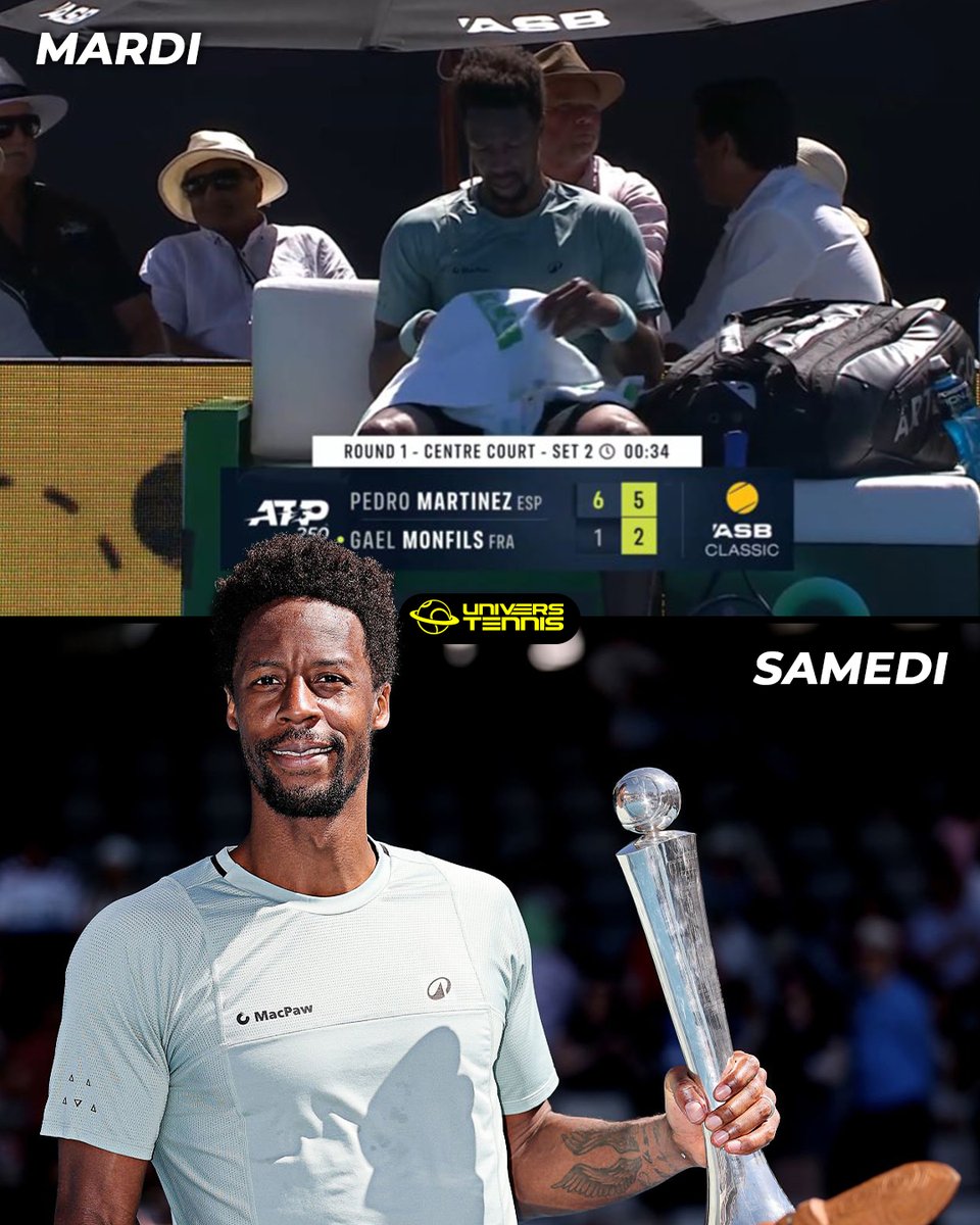 UniversTennis's tweet photo. Gael Monfils a remporté ce tournoi. 🏆🇫🇷 https://t.co/6DBwSDaqYm