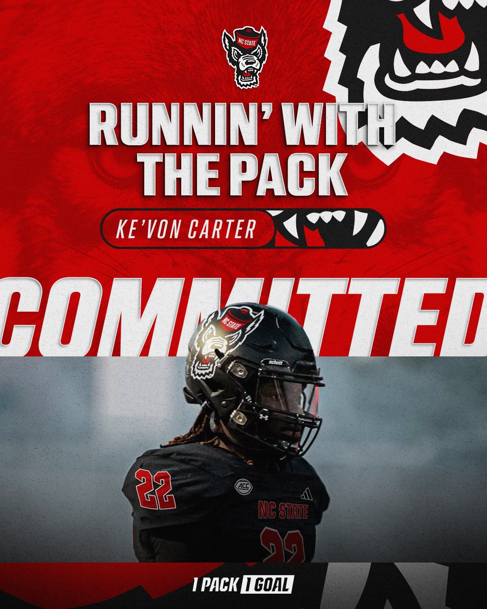 After careful consideration I have decided to flip my commitment to NC State‼️ Respect my decision🙏🏾